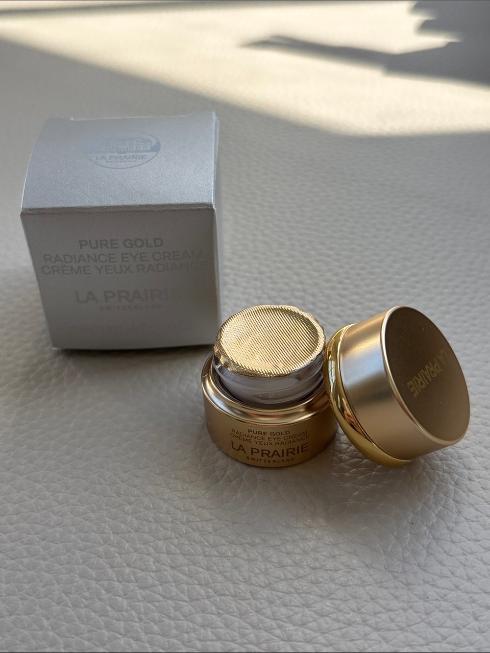 La Prairie Pure Gold Radiance Eye Cream - (3ml) travel size